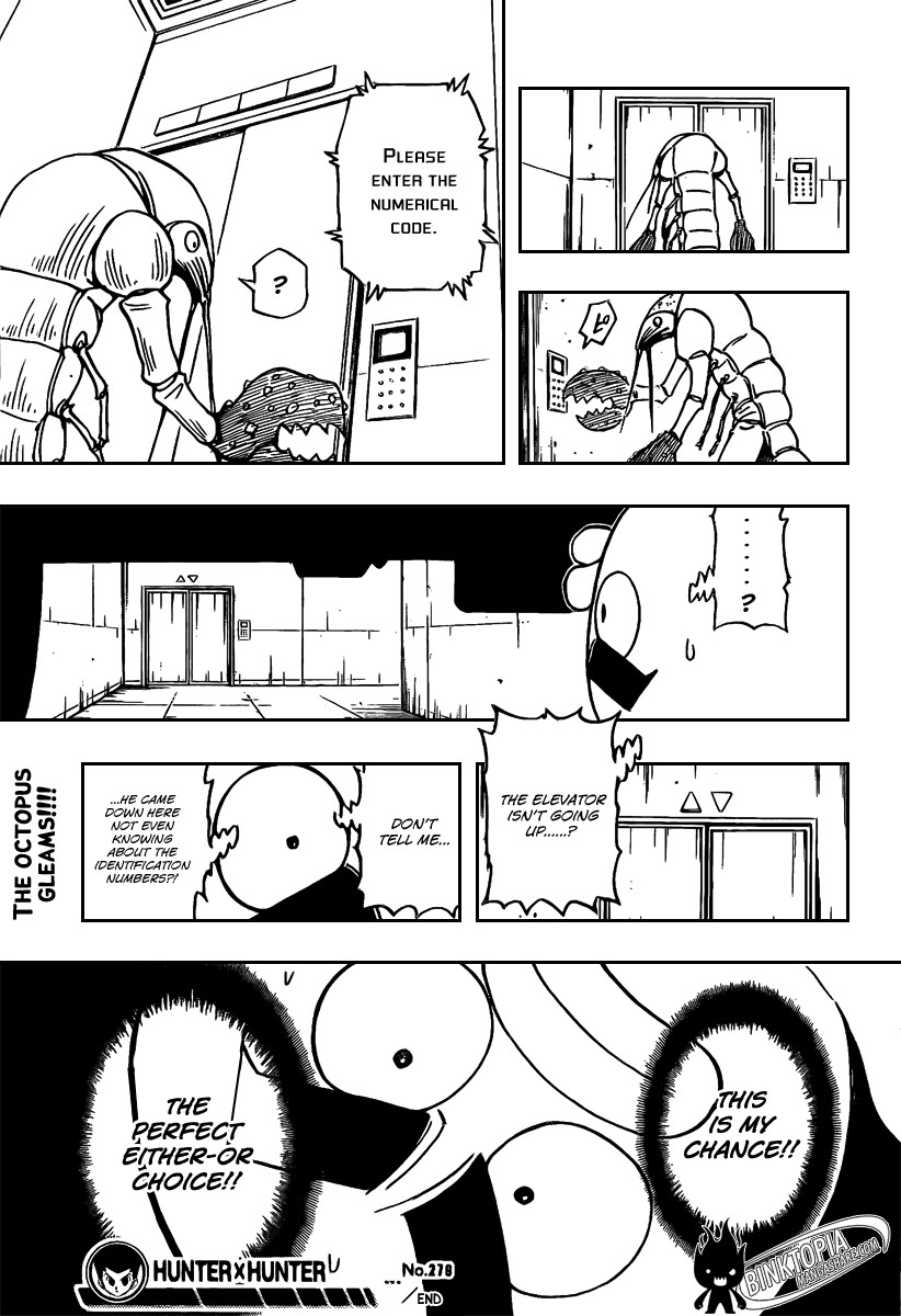 Hunter X Hunter Chapter 279 page 19 - Chapter 279: Escape