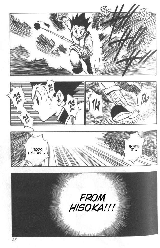 Hunter X Hunter Chapter 28 page 10 - Chapter 28: A Huge Favor