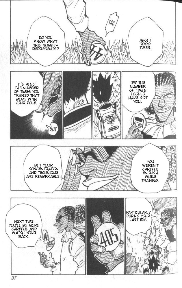 Hunter X Hunter Chapter 28 page 12 - Chapter 28: A Huge Favor
