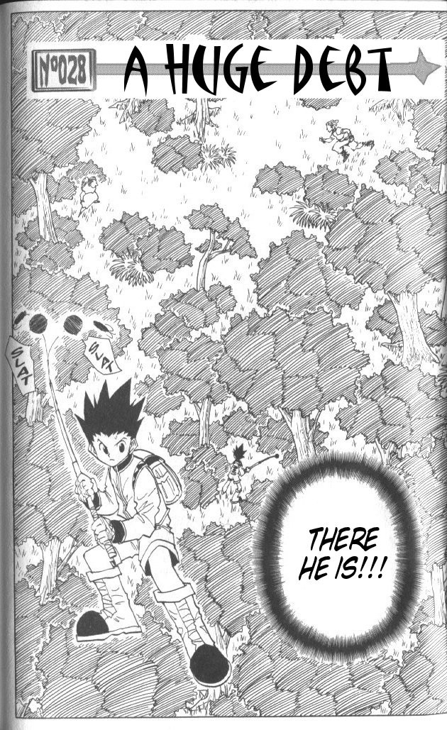 Hunter X Hunter Chapter 28 page 3 - Chapter 28: A Huge Favor