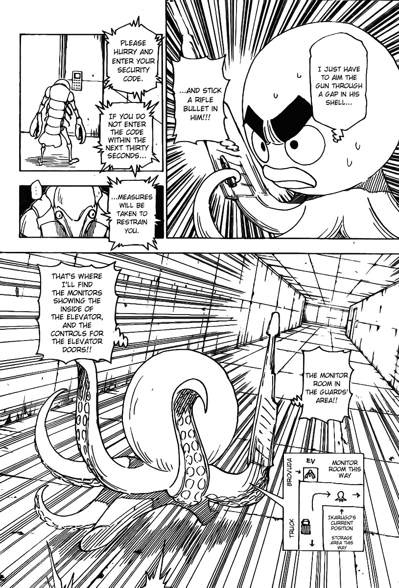 Hunter X Hunter Chapter 282 page 4 - Chapter 282: Sealed Area