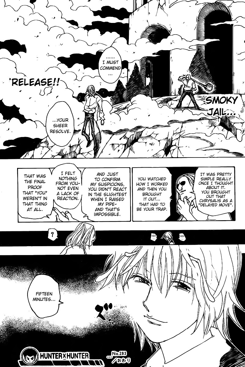 Hunter X Hunter Chapter 283 page 19 - Chapter 283: Determination