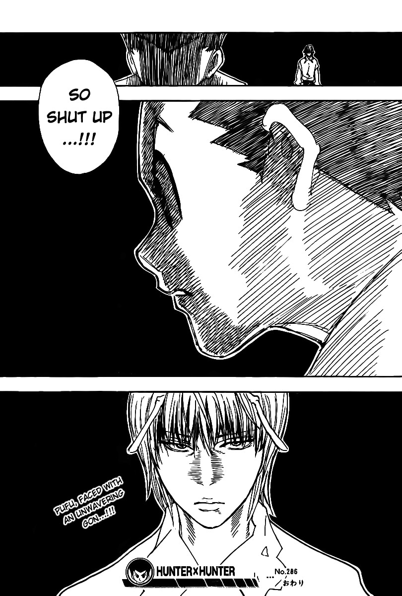 Hunter X Hunter Chapter 286 page 19 - Chapter 286: Core