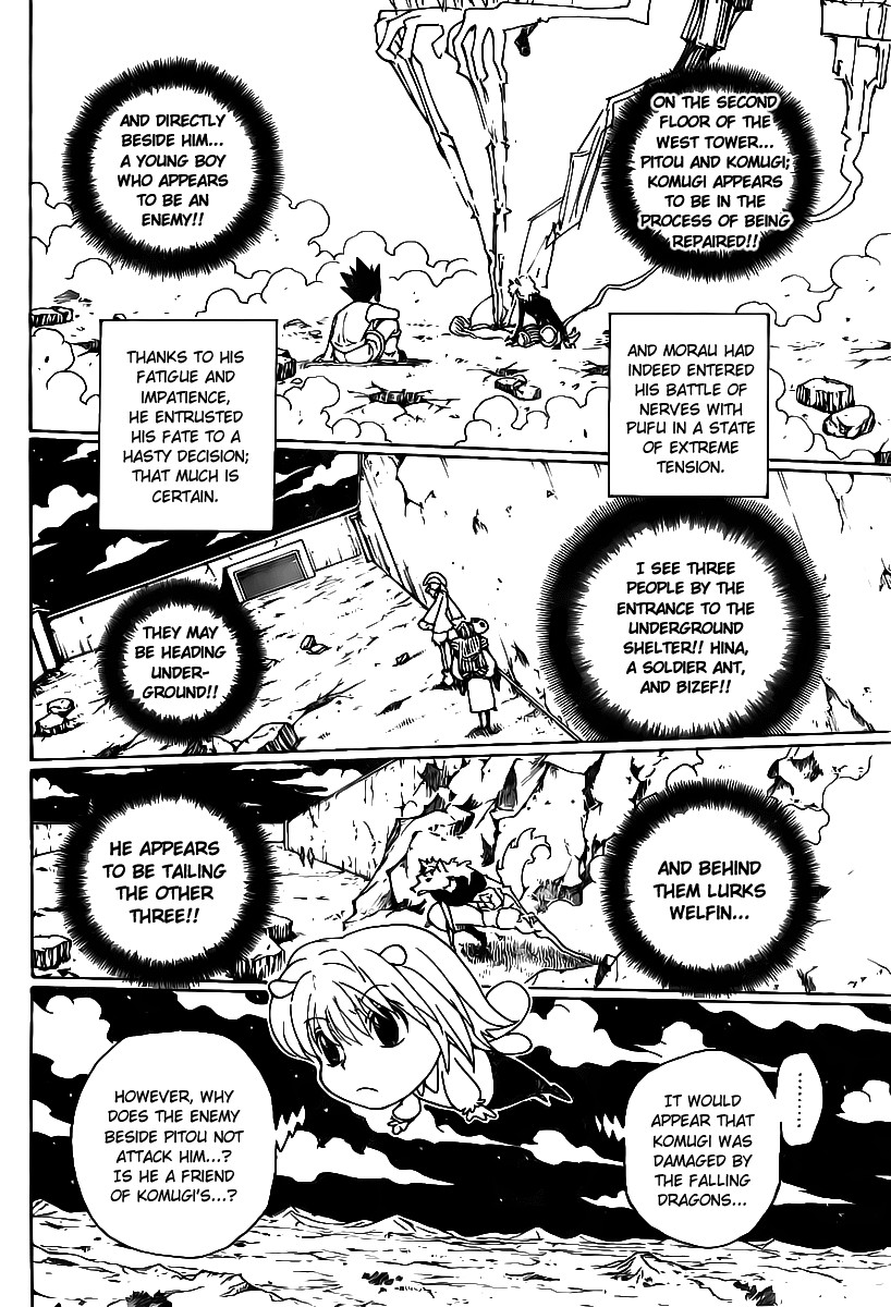 Hunter X Hunter Chapter 286 page 6 - Chapter 286: Core