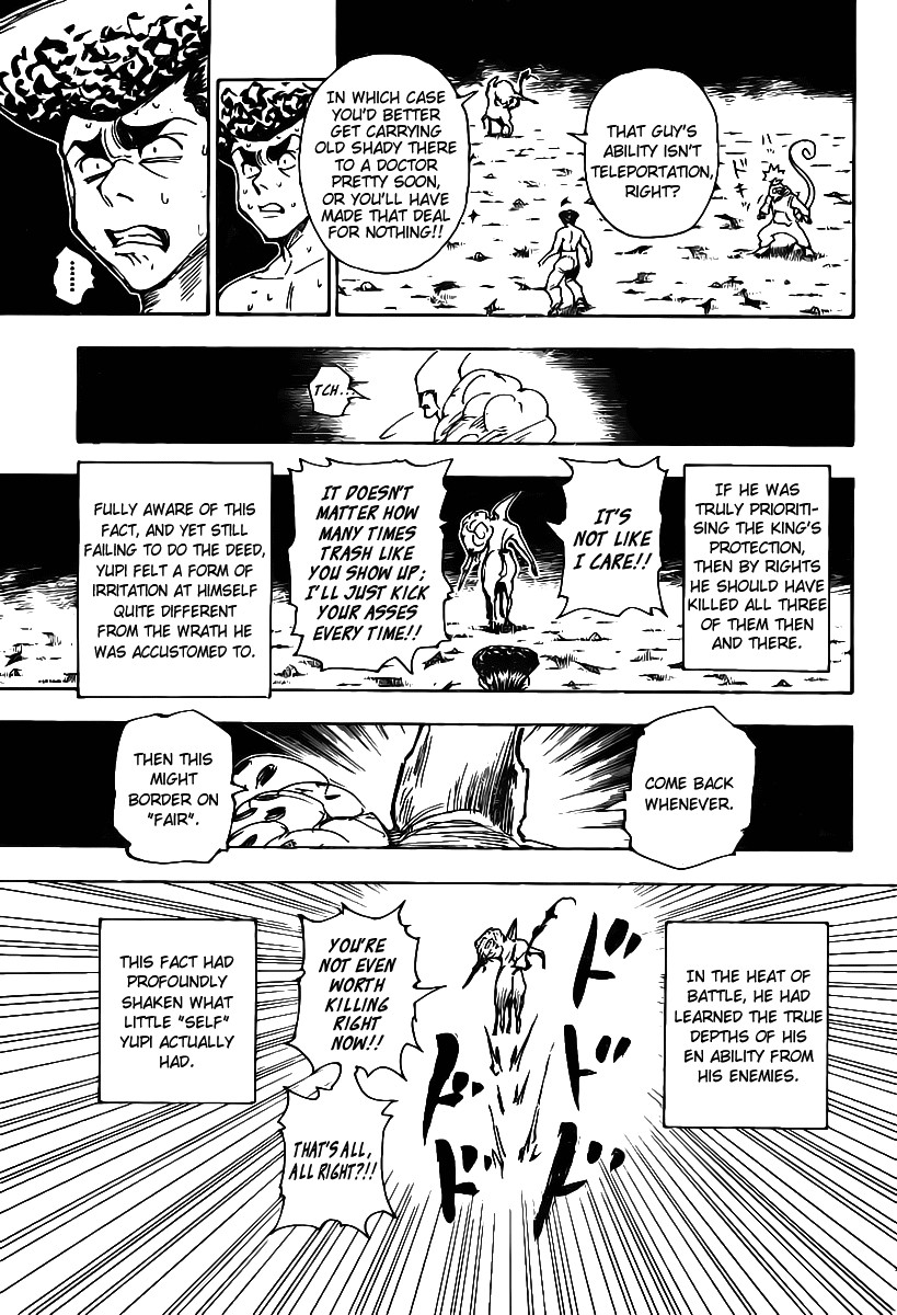 Hunter X Hunter Chapter 289 page 16 - Chapter 289: Terms