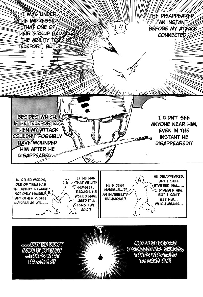 Hunter X Hunter Chapter 289 page 2 - Chapter 289: Terms