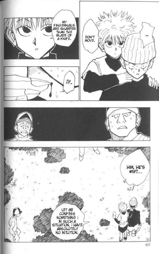 Hunter X Hunter Chapter 29 page 15 - Chapter 29: Killua's Case