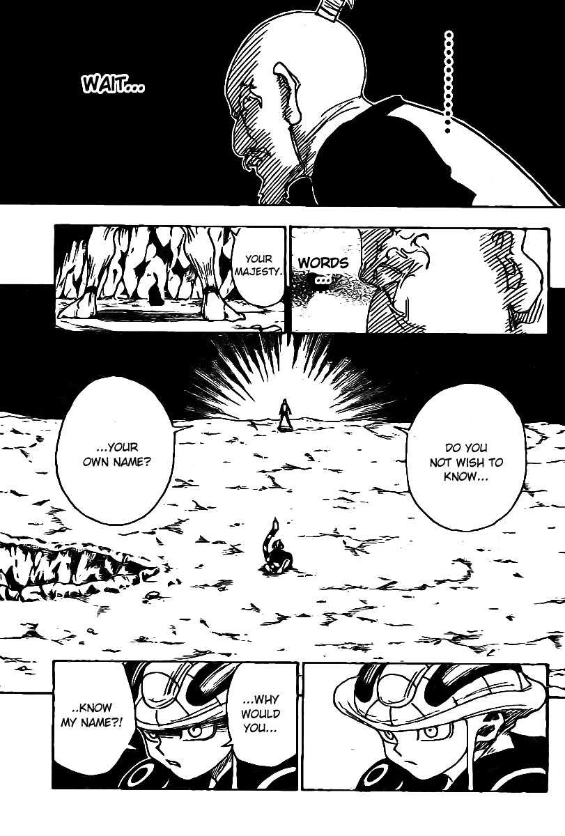 Hunter X Hunter Chapter 290 page 16 - Chapter 290: Name