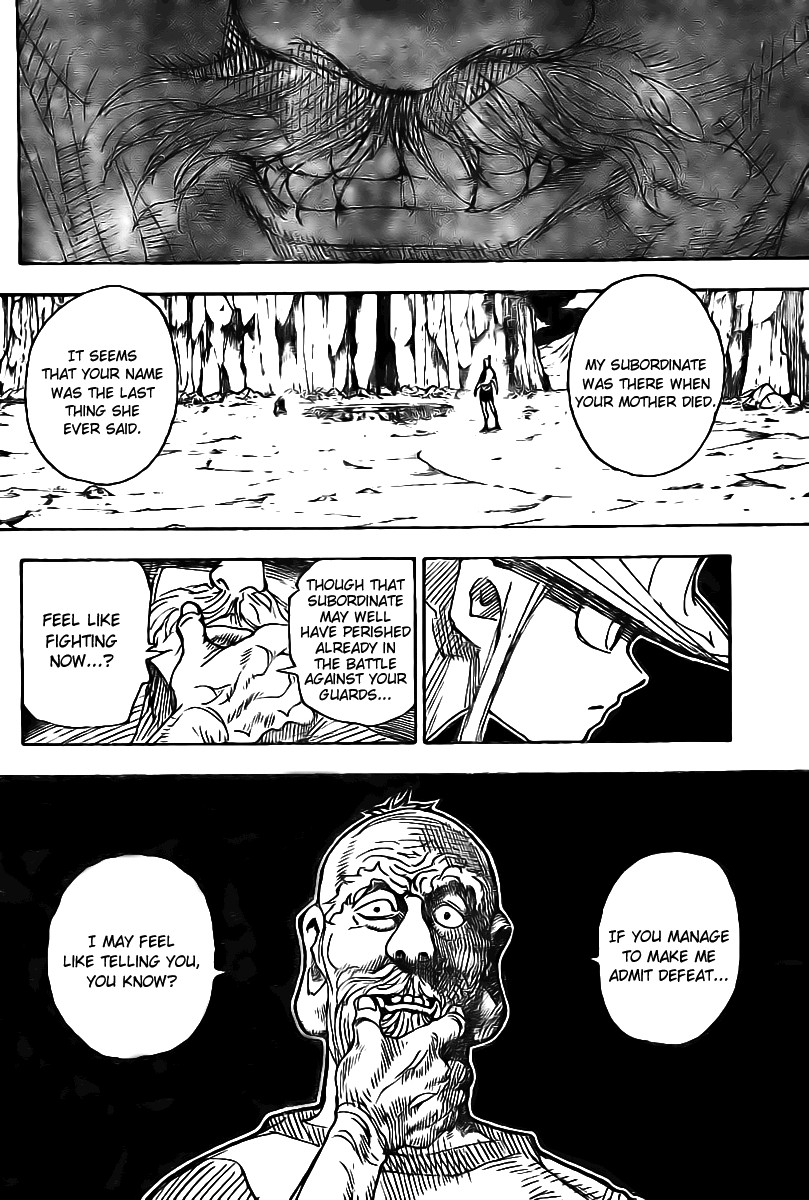 Hunter X Hunter Chapter 290 page 17 - Chapter 290: Name