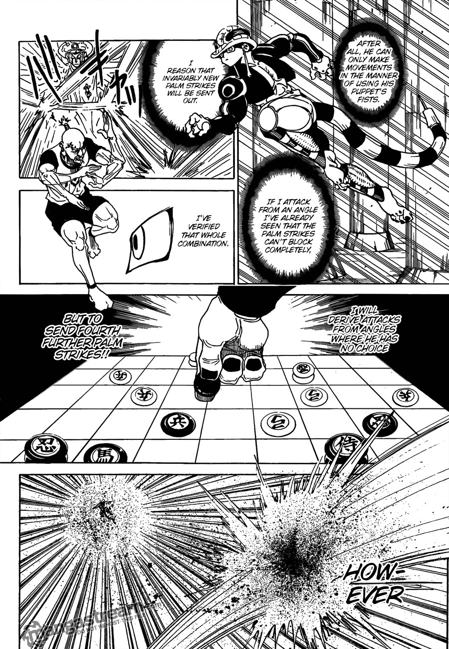 Hunter X Hunter Chapter 292 page 12 - Chapter 292: Hidden Agenda