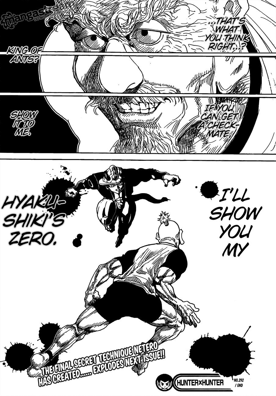 Hunter X Hunter Chapter 292 page 17 - Chapter 292: Hidden Agenda