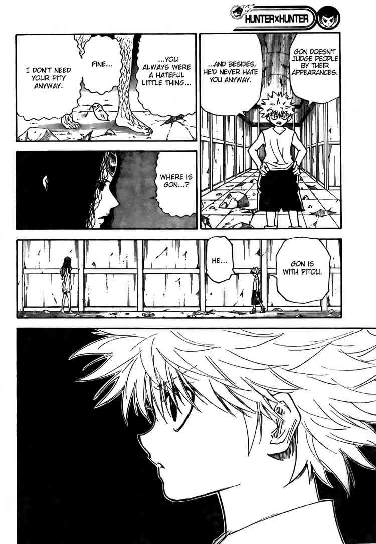 Hunter X Hunter Chapter 293 page 10 - Chapter 293: Metamorphosis