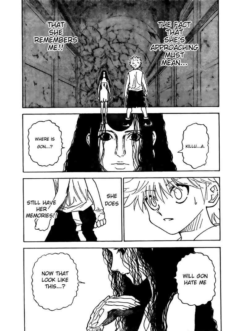 Hunter X Hunter Chapter 293 page 9 - Chapter 293: Metamorphosis