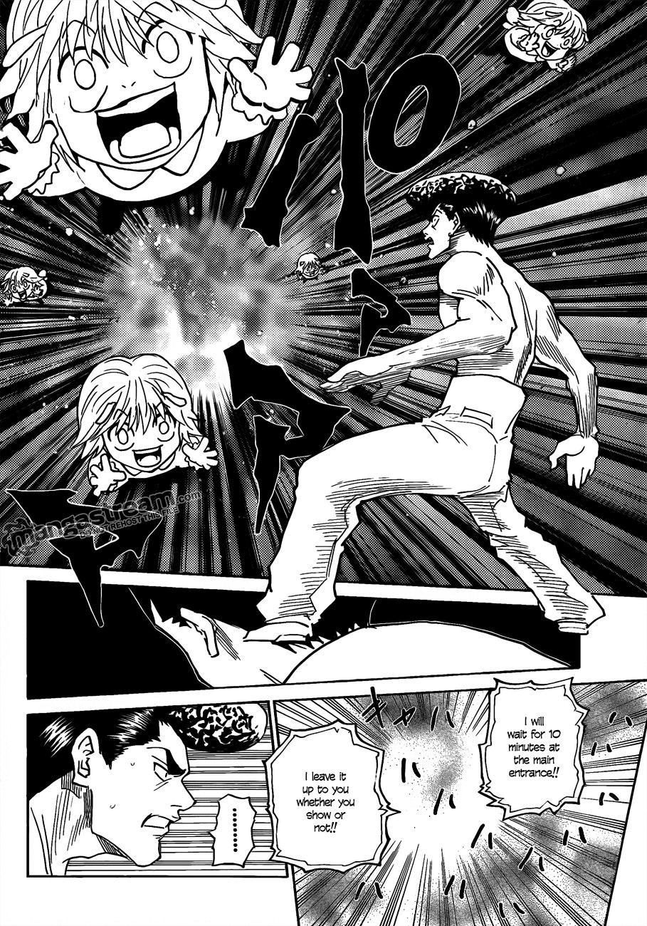 Hunter X Hunter Chapter 295 page 10 - Chapter 295: Determination