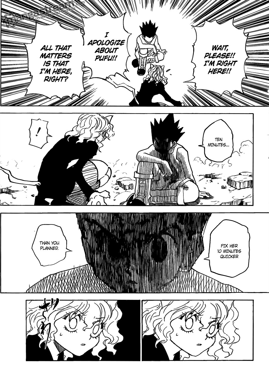 Hunter X Hunter Chapter 295 page 11 - Chapter 295: Determination