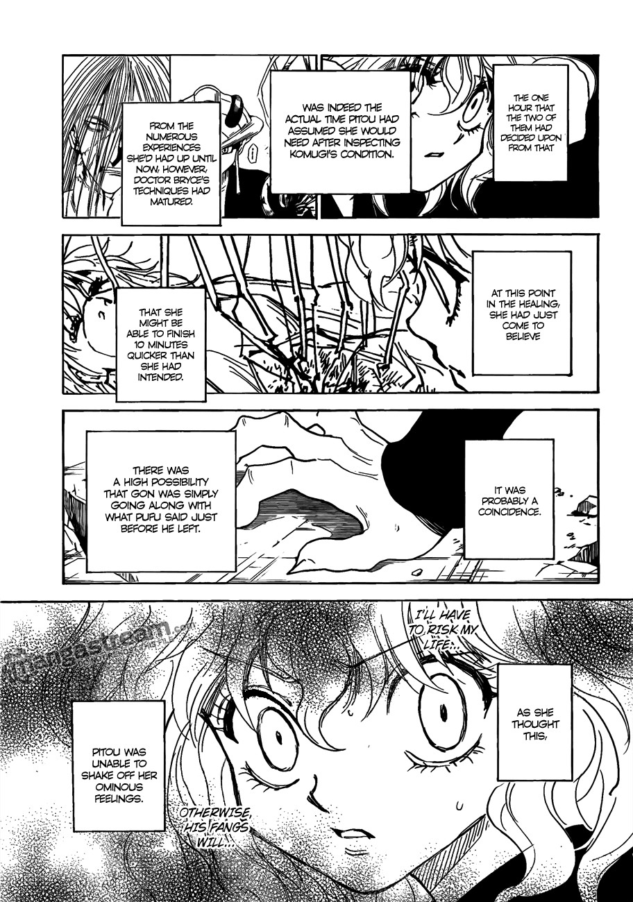 Hunter X Hunter Chapter 295 page 13 - Chapter 295: Determination