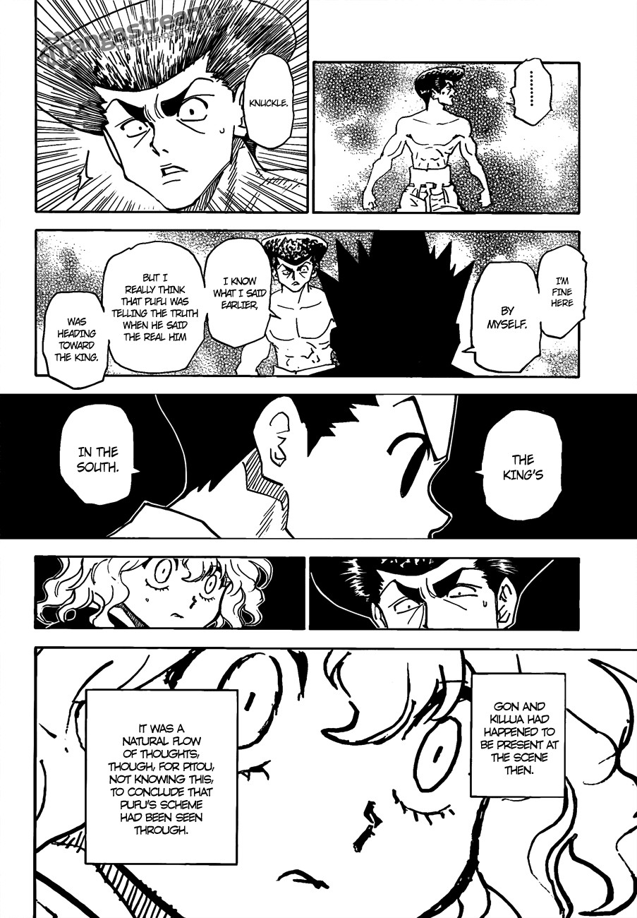 Hunter X Hunter Chapter 295 page 15 - Chapter 295: Determination