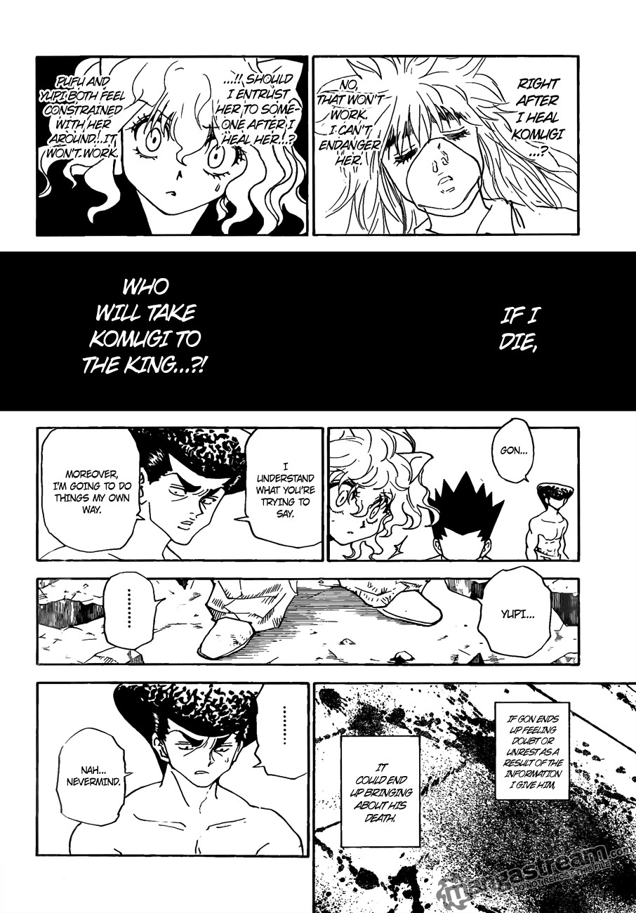 Hunter X Hunter Chapter 295 page 17 - Chapter 295: Determination