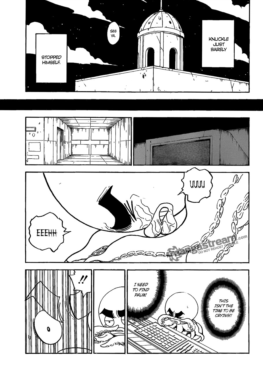 Hunter X Hunter Chapter 295 page 18 - Chapter 295: Determination