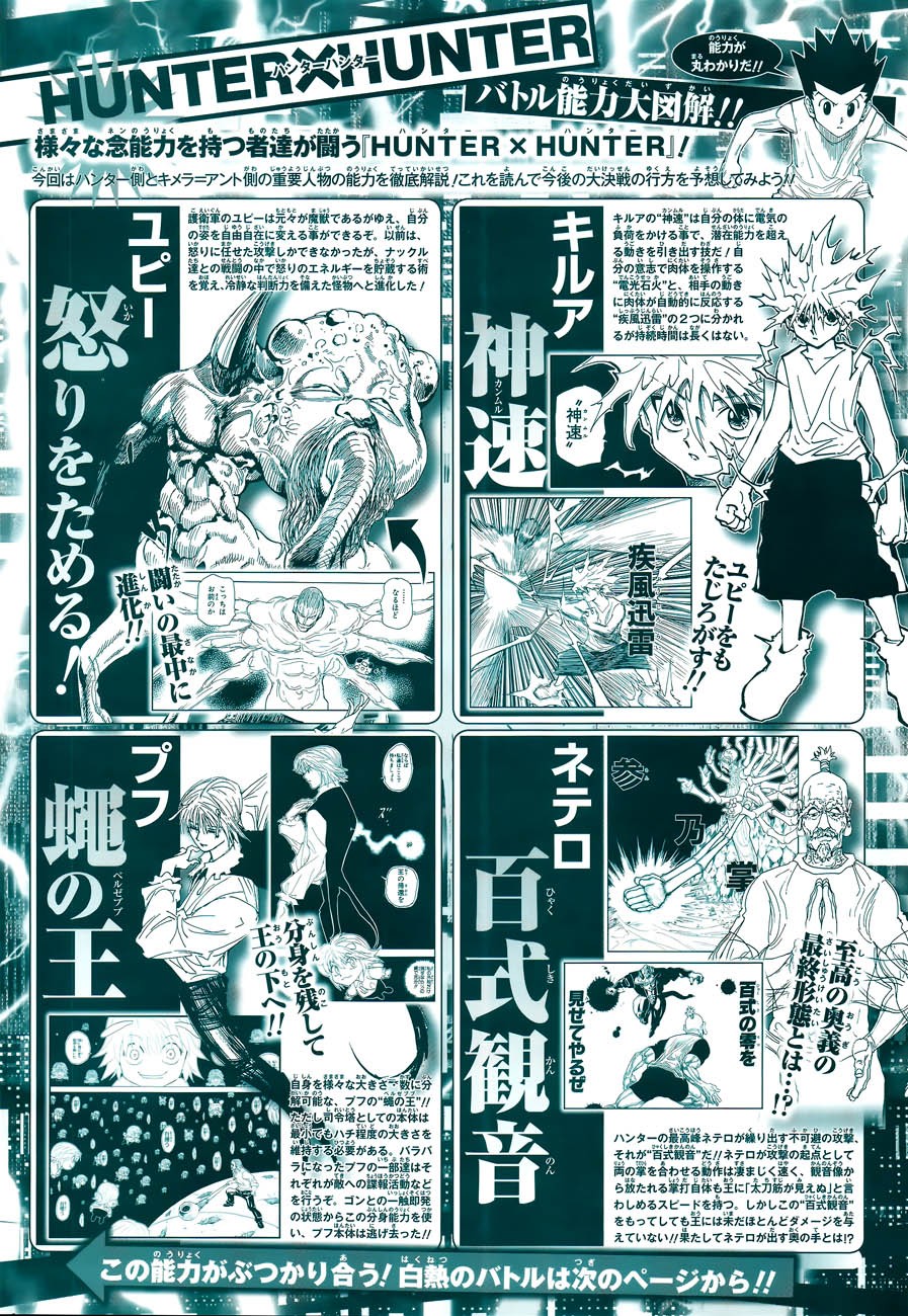 Hunter X Hunter Chapter 295 page 2 - Chapter 295: Determination