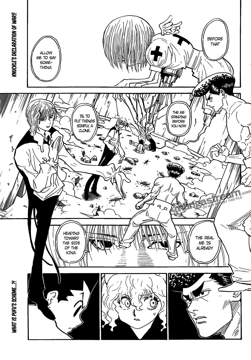 Hunter X Hunter Chapter 295 page 3 - Chapter 295: Determination