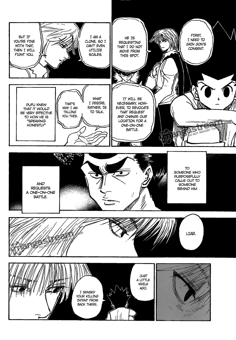 Hunter X Hunter Chapter 295 page 6 - Chapter 295: Determination