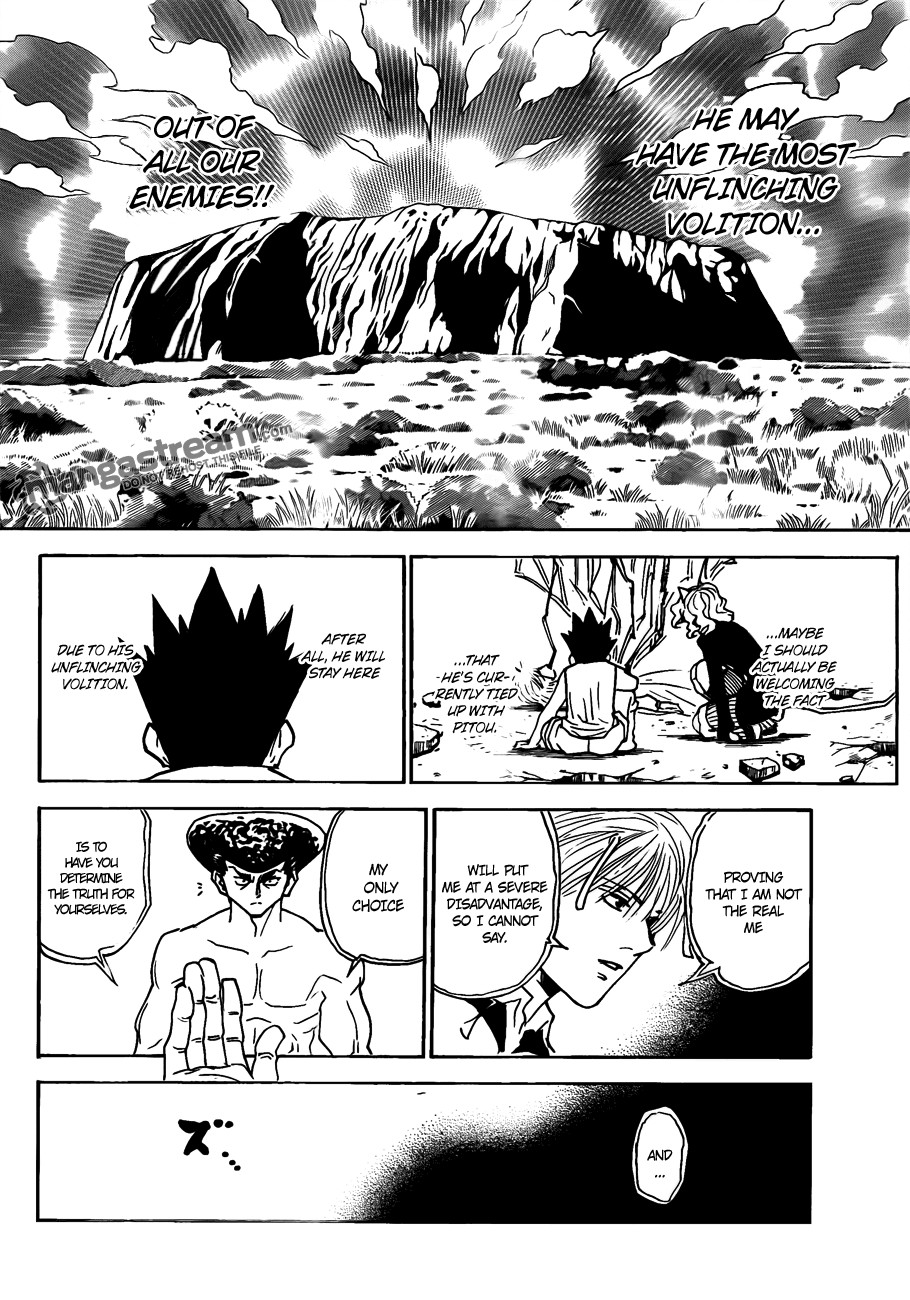 Hunter X Hunter Chapter 295 page 8 - Chapter 295: Determination