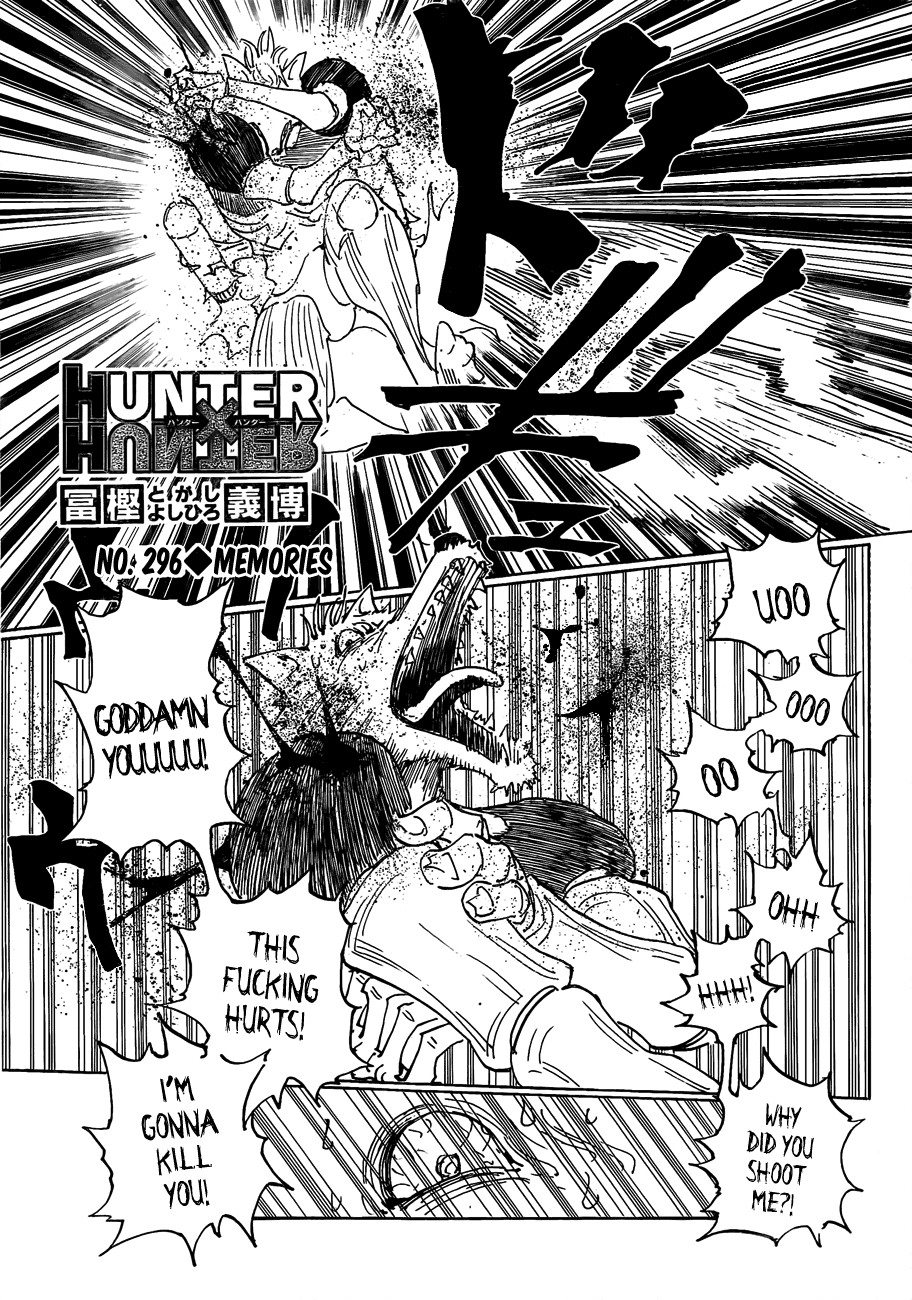 Hunter X Hunter Chapter 296 page 1 - Chapter 296: Admission