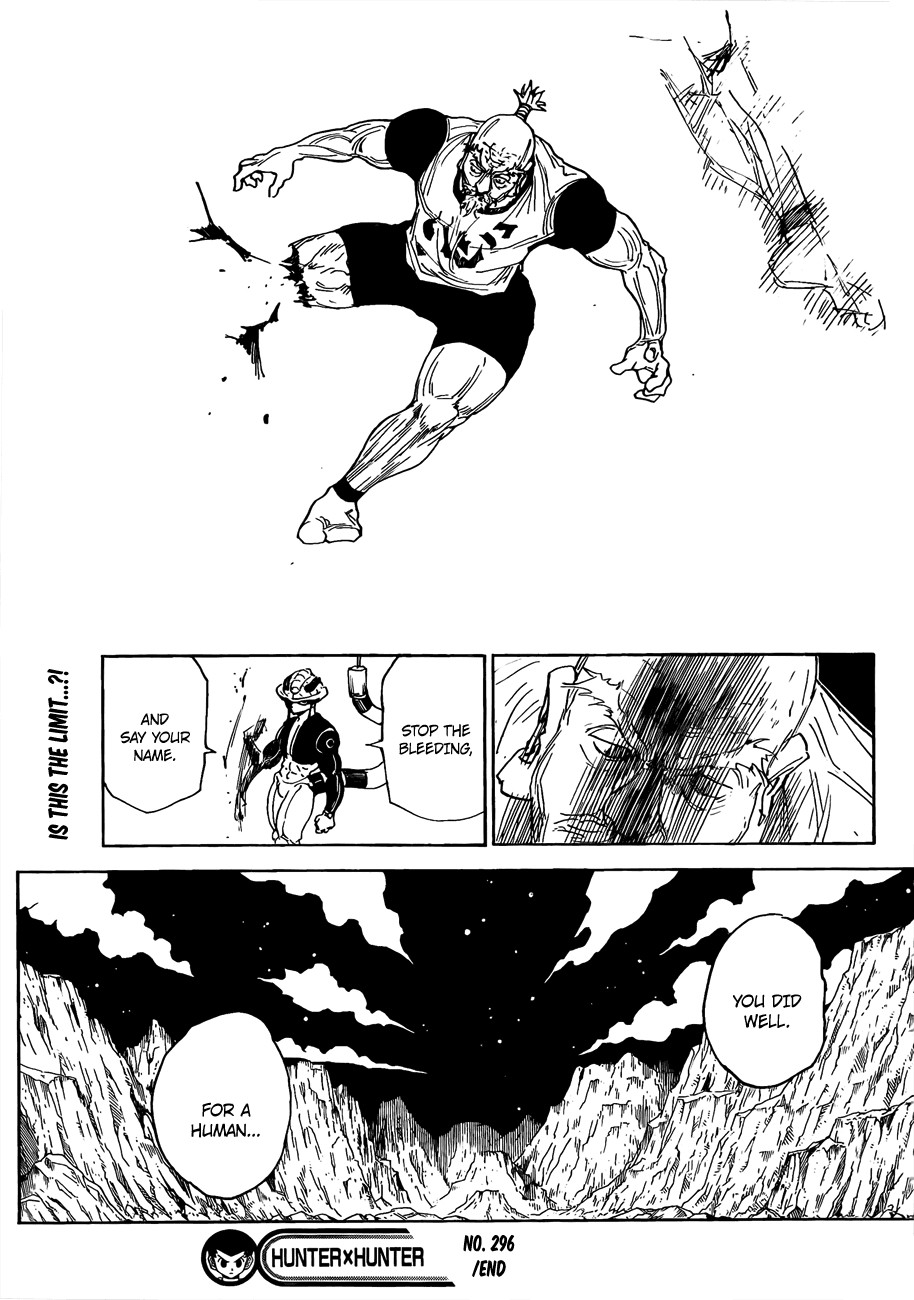 Hunter X Hunter Chapter 296 page 19 - Chapter 296: Admission