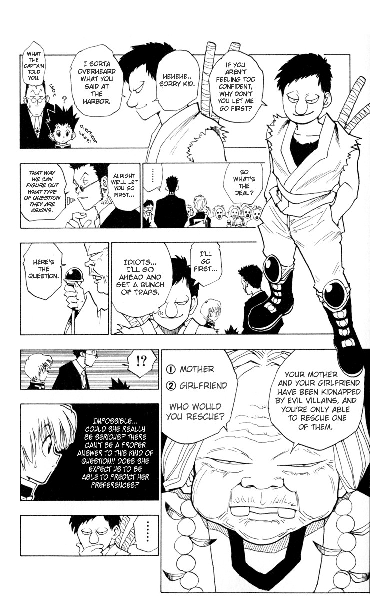 Hunter X Hunter Chapter 3 page 10 - Chapter 3: The Ultimate Choice