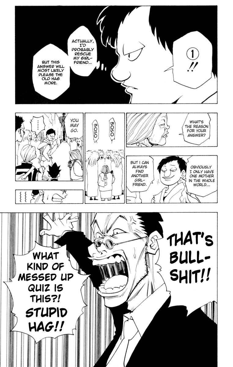 Hunter X Hunter Chapter 3 page 11 - Chapter 3: The Ultimate Choice