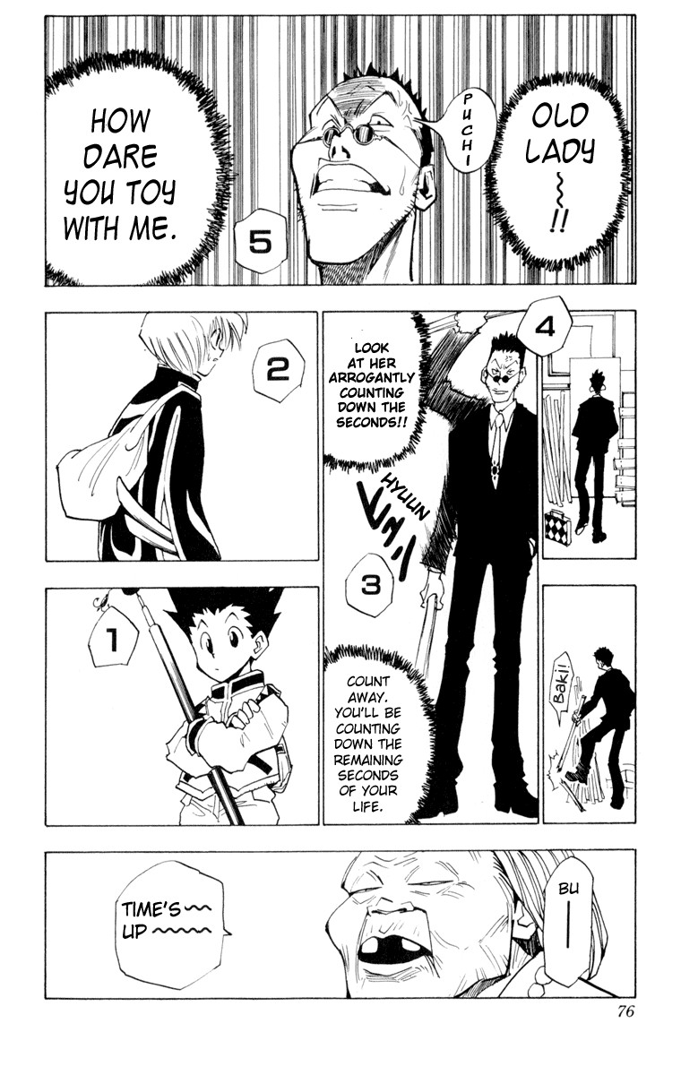 Hunter X Hunter Chapter 3 page 14 - Chapter 3: The Ultimate Choice
