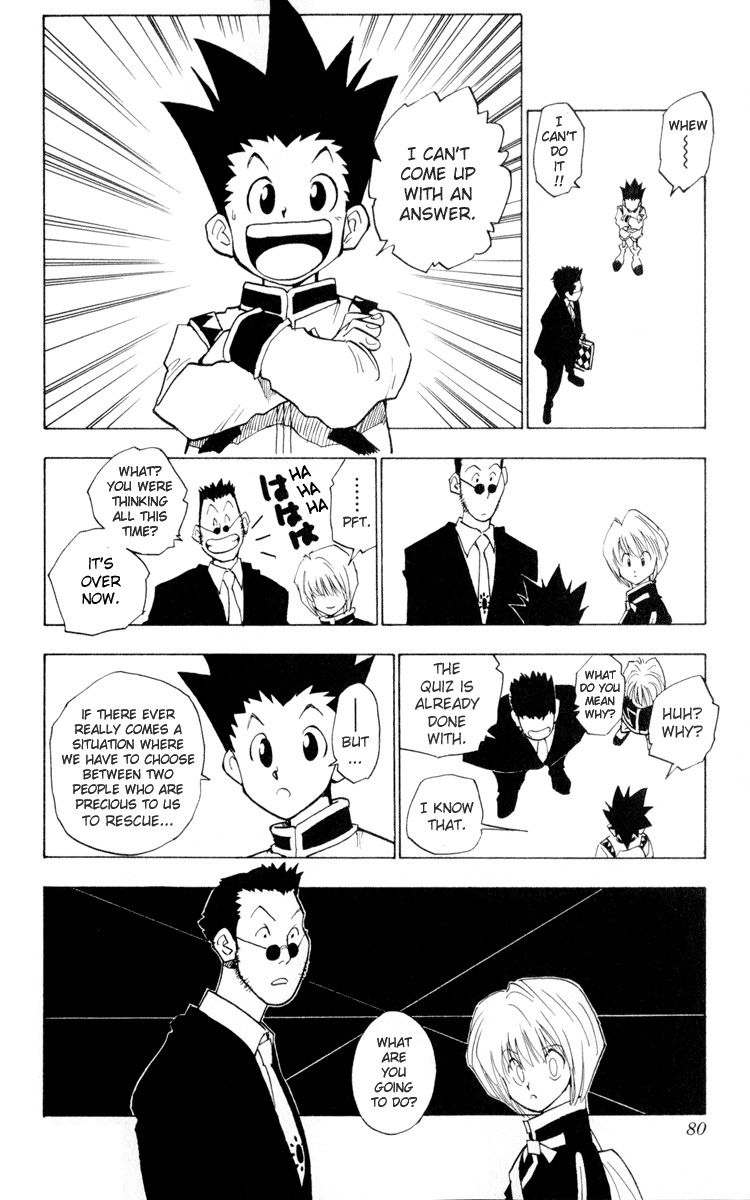 Hunter X Hunter Chapter 3 page 18 - Chapter 3: The Ultimate Choice
