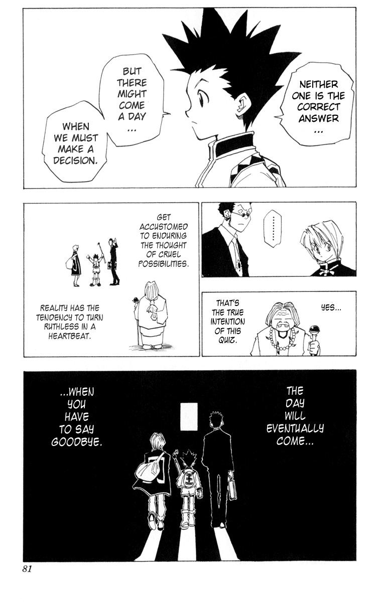 Hunter X Hunter Chapter 3 page 19 - Chapter 3: The Ultimate Choice