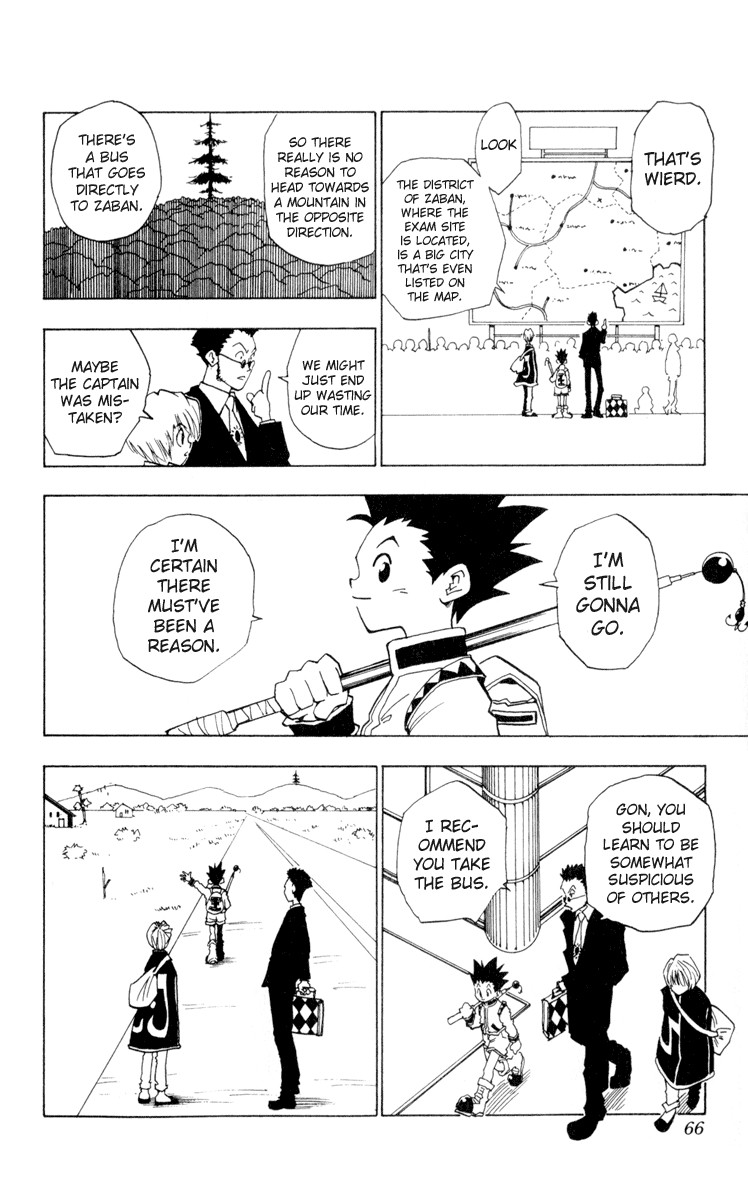 Hunter X Hunter Chapter 3 page 4 - Chapter 3: The Ultimate Choice