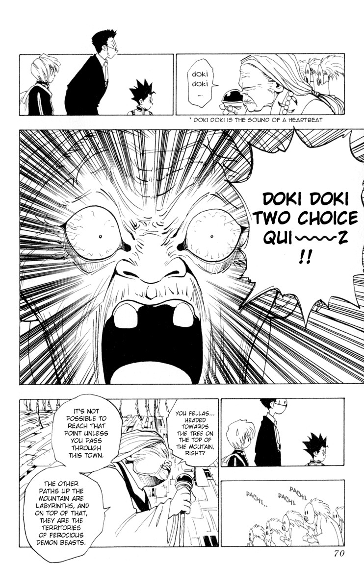Hunter X Hunter Chapter 3 page 8 - Chapter 3: The Ultimate Choice