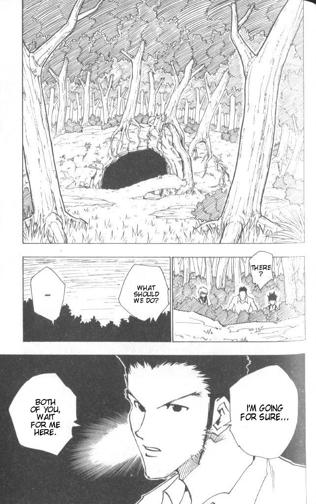 Hunter X Hunter Chapter 30 page 10 - Chapter 30: The Slithering Trap