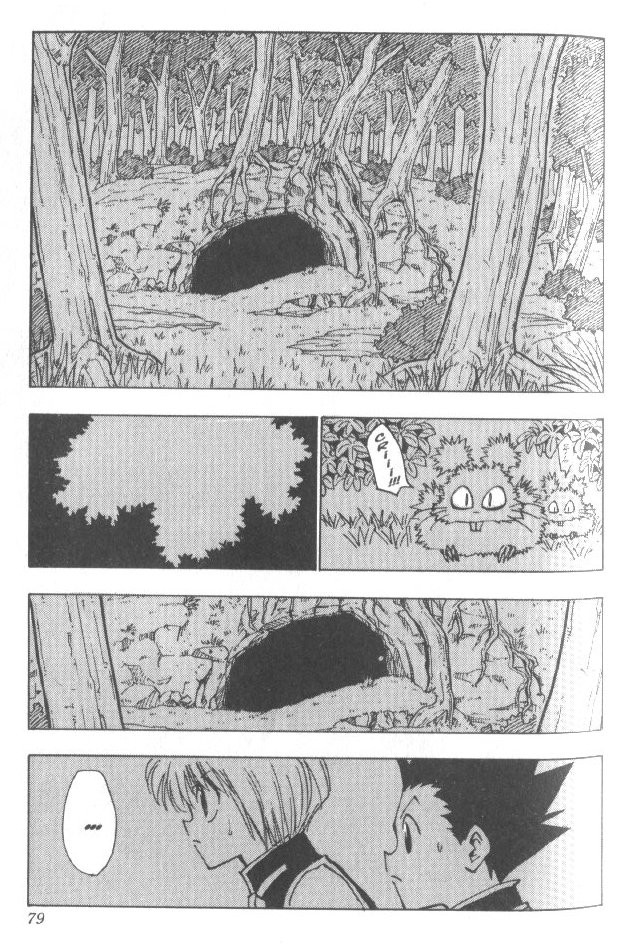Hunter X Hunter Chapter 30 page 14 - Chapter 30: The Slithering Trap
