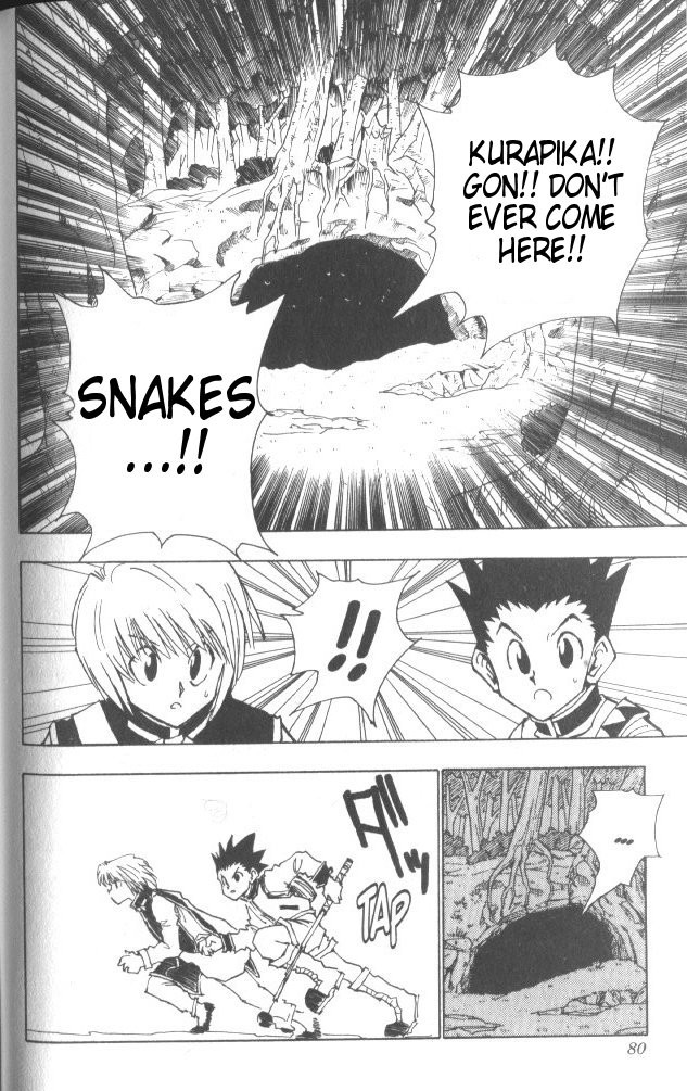 Hunter X Hunter Chapter 30 page 15 - Chapter 30: The Slithering Trap
