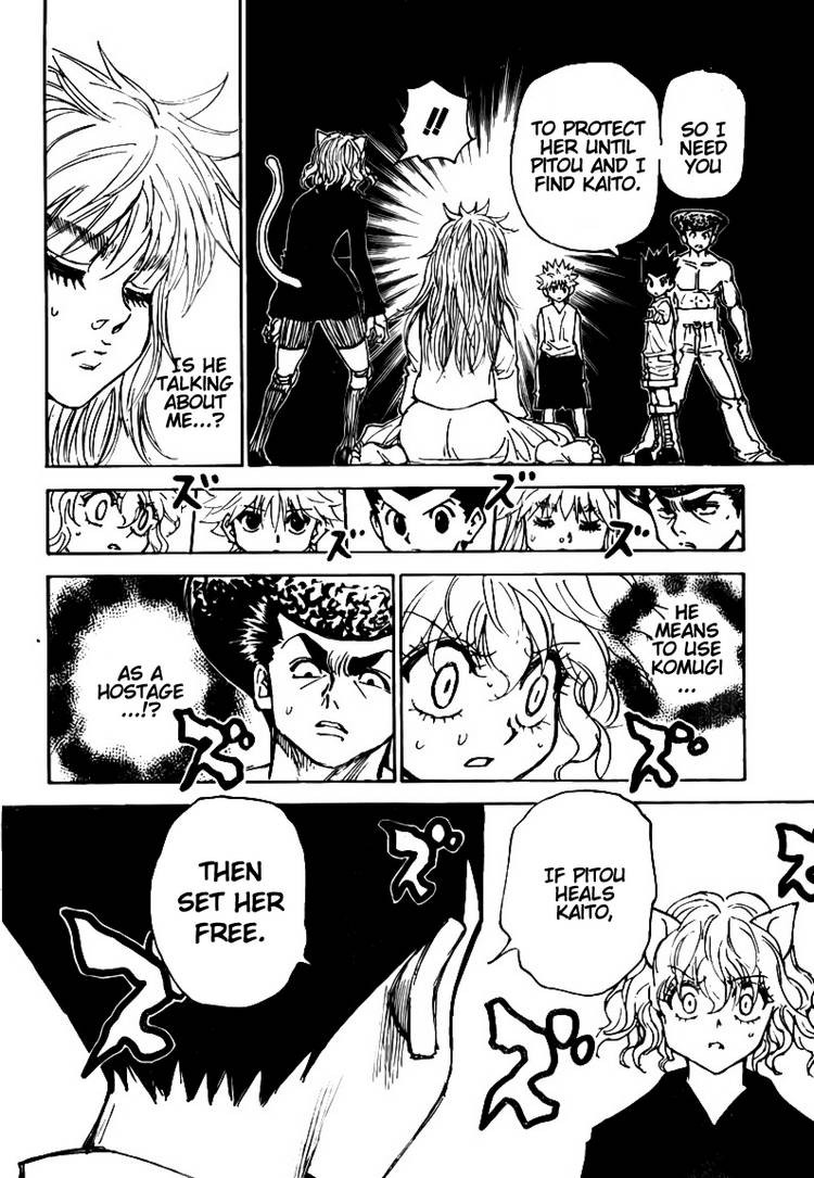 Hunter X Hunter Chapter 300 page 15 - Chapter 300: Insurance