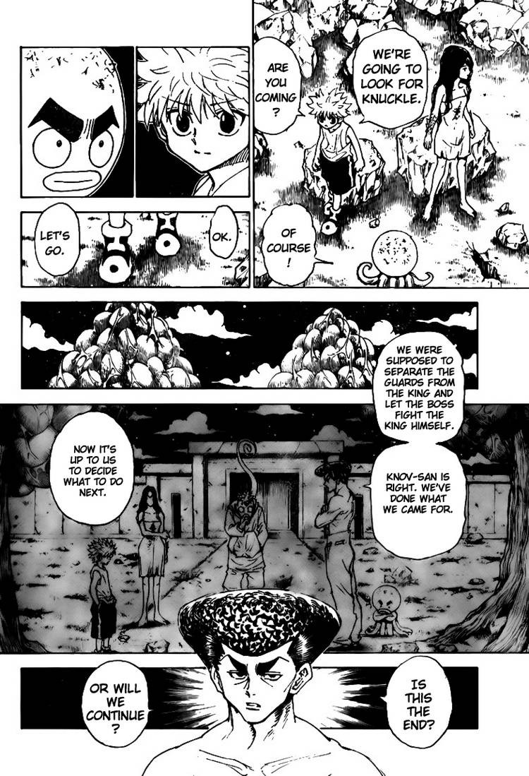 Hunter X Hunter Chapter 300 page 6 - Chapter 300: Insurance