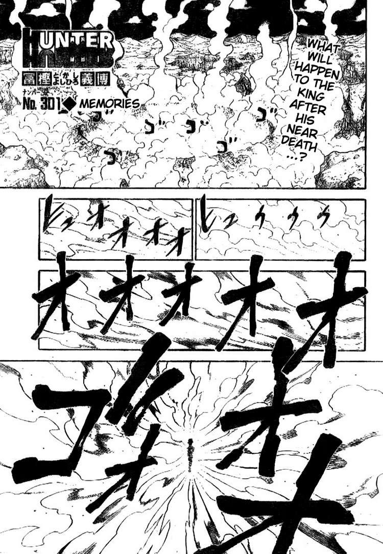 Hunter X Hunter Chapter 301 page 1 - Chapter 301: Memory
