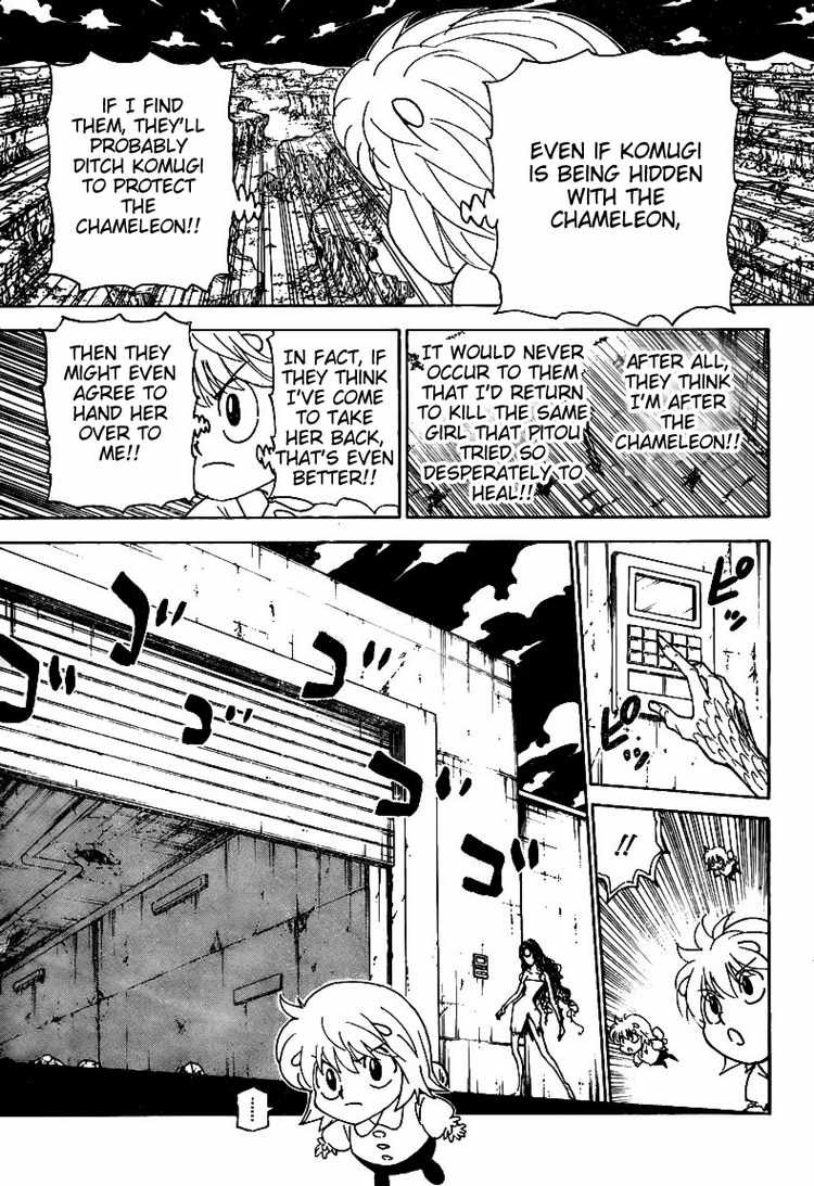 Hunter X Hunter Chapter 302 page 15 - Chapter 302: Target