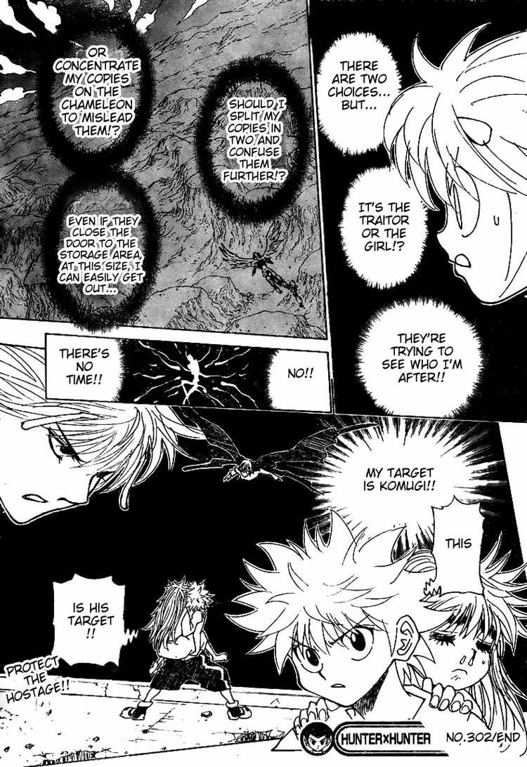Hunter X Hunter Chapter 302 page 17 - Chapter 302: Target