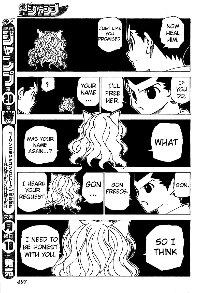 Hunter X Hunter Chapter 304 page 12 - Chapter 304: Magic