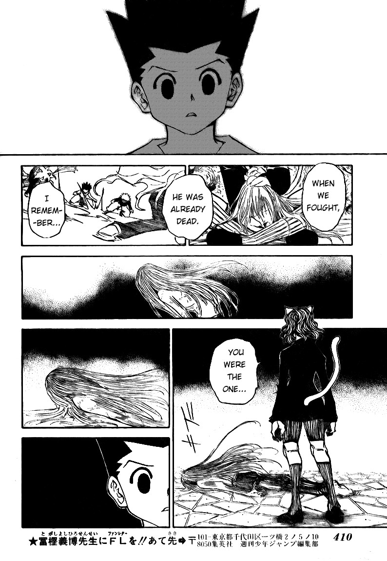 Hunter X Hunter Chapter 304 page 14 - Chapter 304: Magic