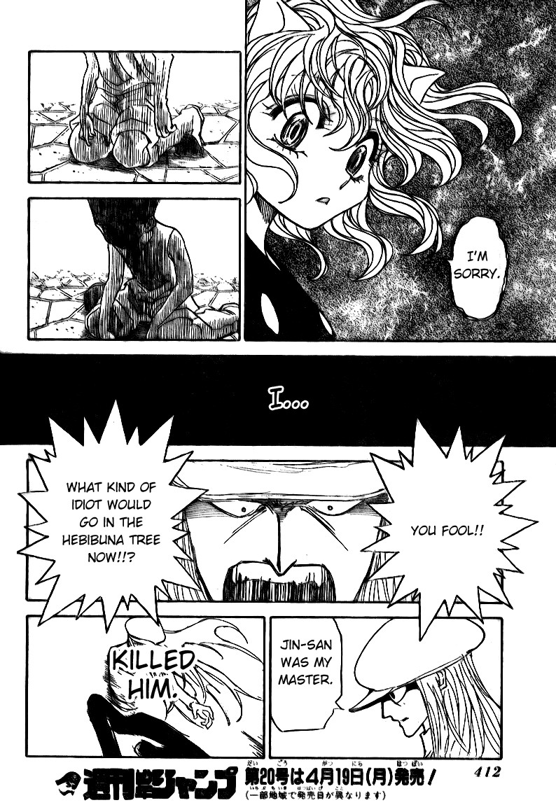 Hunter X Hunter Chapter 304 page 16 - Chapter 304: Magic