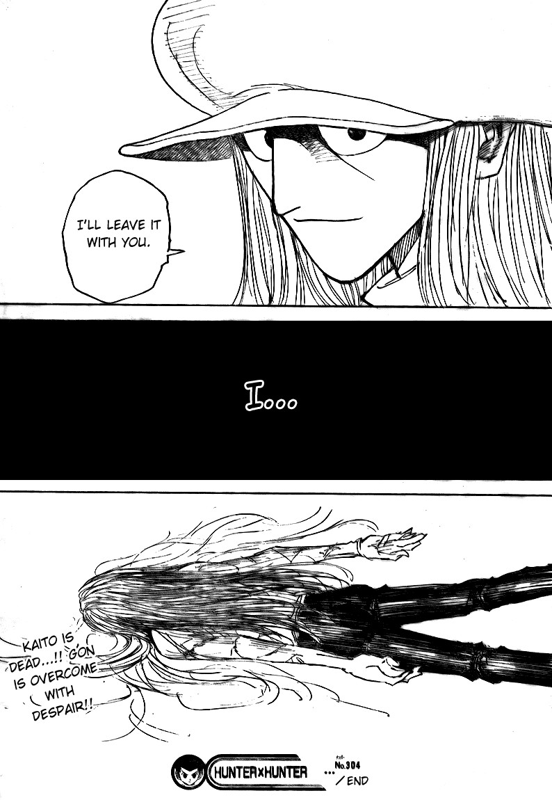 Hunter X Hunter Chapter 304 page 17 - Chapter 304: Magic