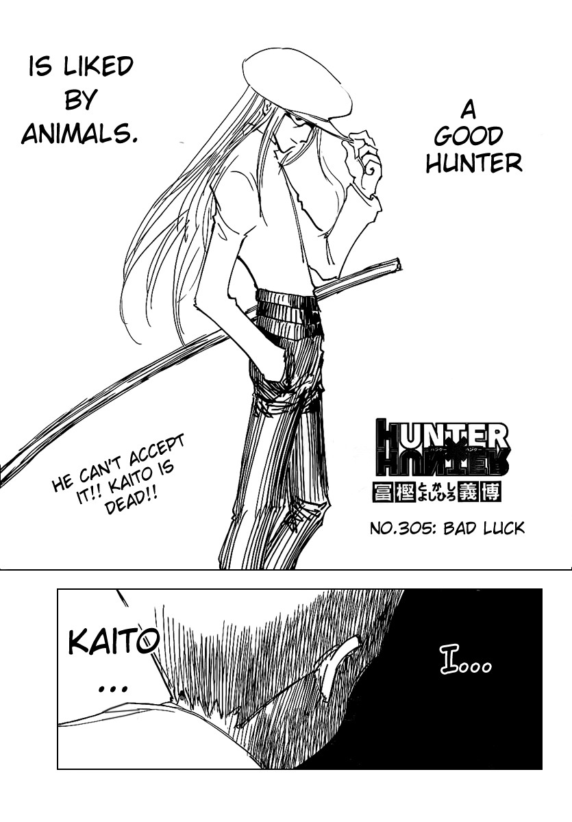 Hunter X Hunter Chapter 305 page 1 - Chapter 305: Sorry