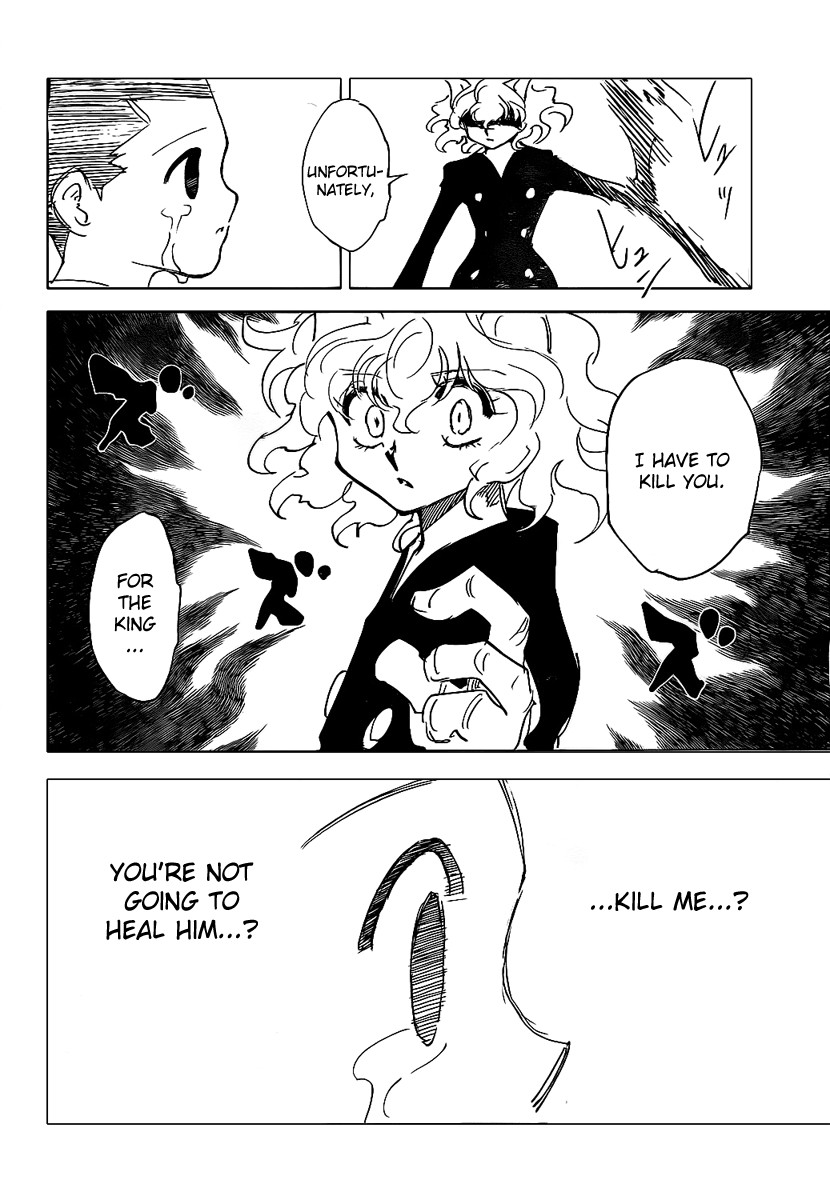 Hunter X Hunter Chapter 305 page 10 - Chapter 305: Sorry